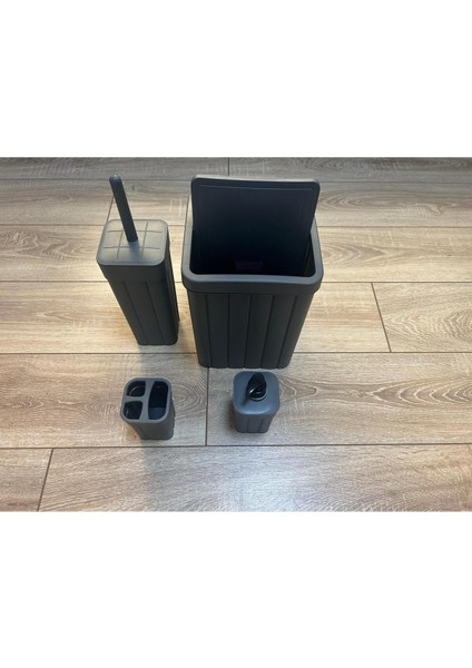 Fitilli 4 Parça Banyo Klozet Takımı, Şık ve Kullanışlı Tasarım indirimleri