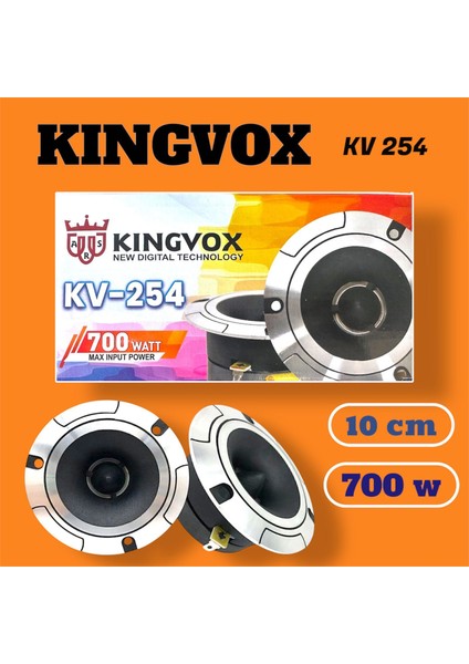 KV254 10 cm Dome Tweeter