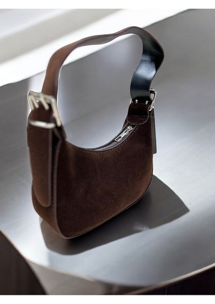 Kadın Süet El ve Omuz Çantası Şık Tam Yumuşak Dokunuşlu Yüzey En:21 Yükseklik:20 fiyatları