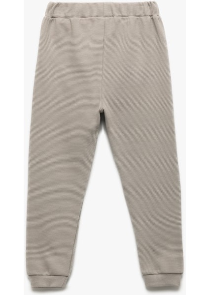 Kanguru Cepli Beli Lastikli Pamuklu Jogger Eşofman Altı fiyatları