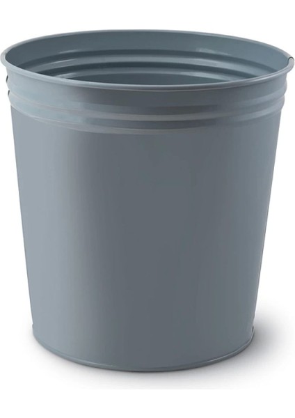 Kırmızı ve Kahverengi Metal Çöp Kovası, Pratik ve Şık Tasarım