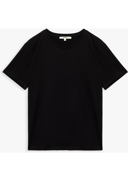 3'lü Pamuklu Kısa Kollu Bisiklet Yaka Tişört Seti fırsatları