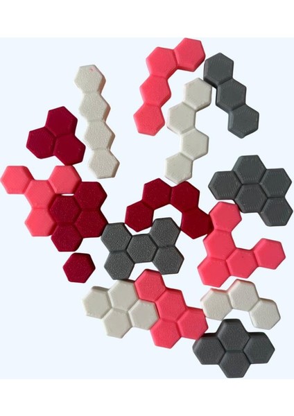 5x5 Hex Puzzle – Pastel Renkli Büyük Zeka Oyunu | Ekransız Eğlence ve Beyin Jimnastiği modelleri