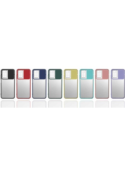 Xiaomi Redmi 10 Kılıf Scks Lensi Kapak-Turkuaz modelleri