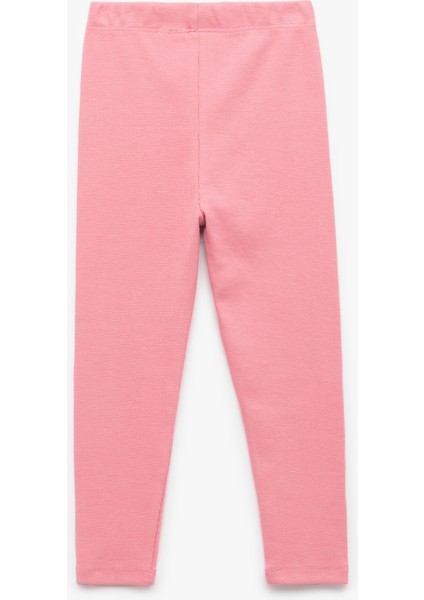 Pamuklu Kaşkorse Beli Lastikli Basic Uzun Tayt fiyatları