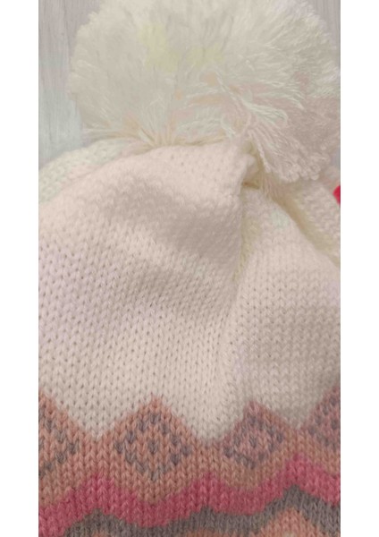 Kız Çocuk Içi Polarlı Bağcıklı Şapka modelleri