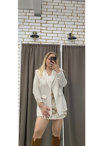 Keten Blazer Astarsız Ceket fırsatları