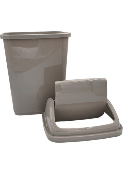 Kahverengi 5 Litre Çöp Kovası, Şık ve Kullanışlı Ev Temizlik Aksesuarı fiyatları
