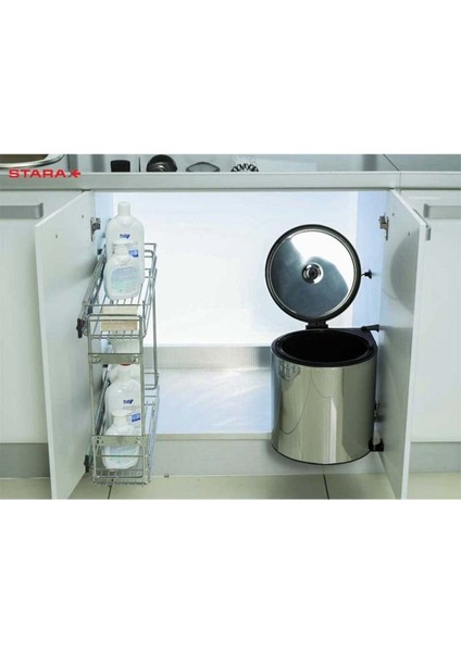 Şık Gri 10 Lt Çöp Kovası, Dayanıklı ve Kullanışlı Tasarım fırsatları