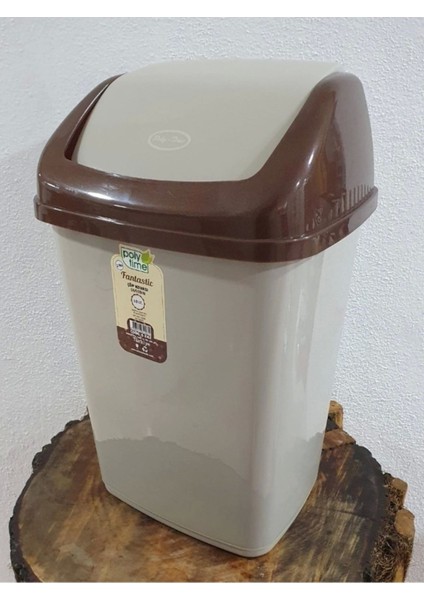 Şık Kahverengi 10 Litre Çöp Kovası, Pratik ve Dayanıklı Tasarım fiyatları