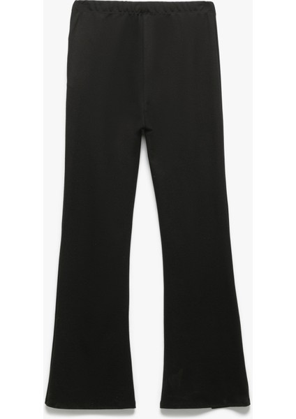 Viskon Karışımlı Toka Detaylı Ispanyol Paça Pantolon fiyatları