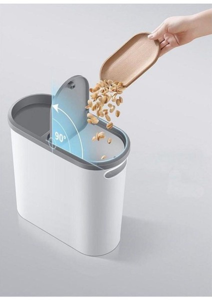 10 Litre Dar Kapaklı Çöp Kovası, Banyo ve Mutfak Için Şık ve Pratik Tasarım modelleri