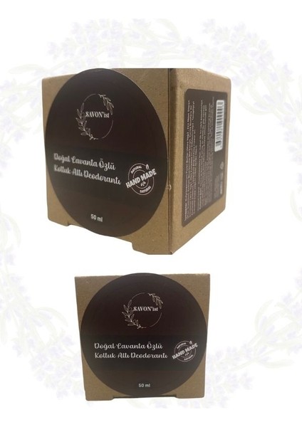 SAVON'ist Doğal Lavanta Özlü Koltuk Altı Deodorant indirimleri