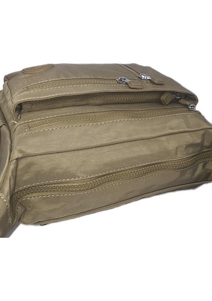 Krinkıl 6 Fermuar Detaylı Omuz Çantası indirimleri