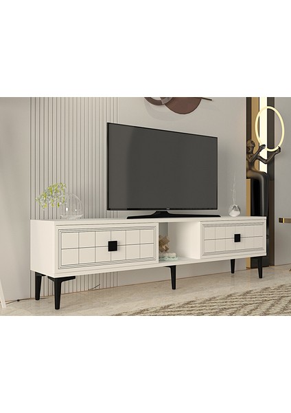 TSA1501B-YUKA Tv Stand 150CM Beyaz fiyatları