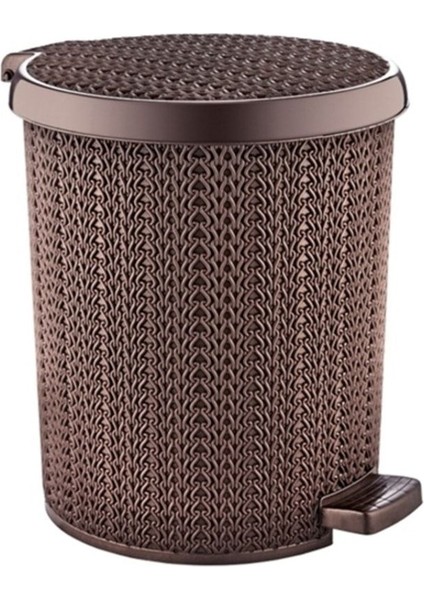 10 Litre Pedallı Plastik Çöp Kovası, Banyo, Wc ve Ofis Kullanımı