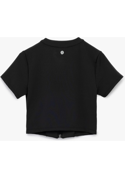 Slim Fit Kısa Kollu Fermuarlı Spor Tişört fiyatları