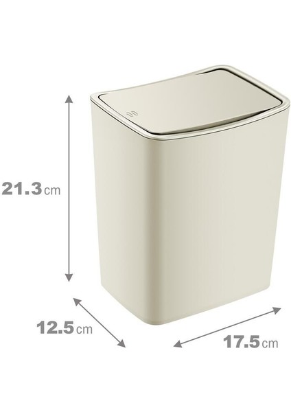 Beyaz 4 Lt Çöp Kovası, Şık ve Pratik Temizlik Gereciği fiyatları