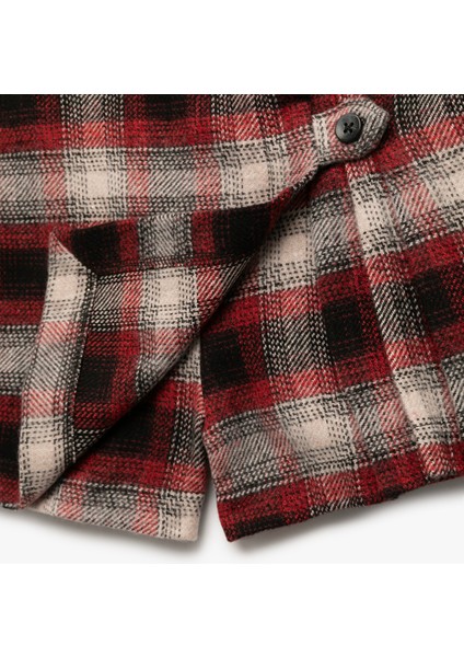 Beli Lastikli Pileli Ekoseli Şort Etek modelleri