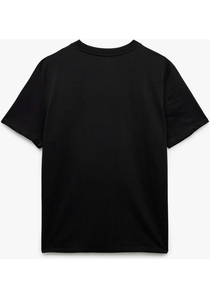 Kısa Kollu Bisiklet Yaka Regular Fit Pamuklu Tişört fırsatları