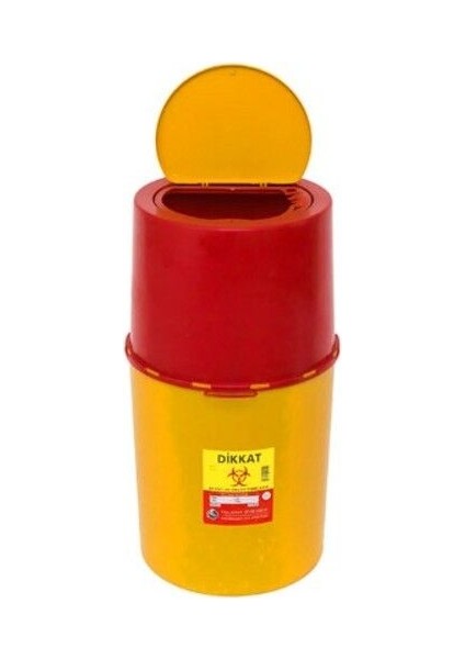 30 Lt Sarı Tıbbi Atık Kovası Güvenli ve Sağlıklı Kullanım Için Tasarlandı fiyatları