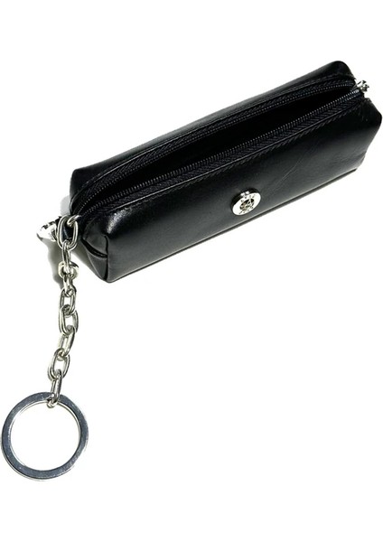 Hakiki Deri Çanta Askılı Fermuarlı Anahtarlık fiyatları