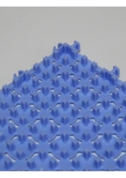 10 Adet 33X33 cm Açık Mavi Ortopedik Plastik Yer Karosu ve Islak Zemin Izgarası modelleri
