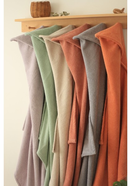 Yumuşak Gri Bebek ve Çocuk Havlusu, 0-5 Yaş, Özel Dokuma Tasarım modelleri