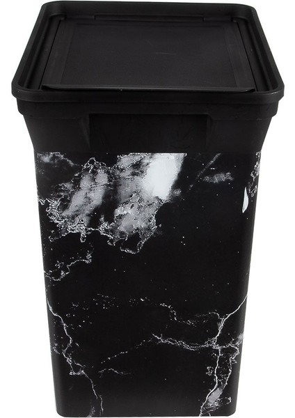 Şık Siyah 10 Lt. Çöp Kovası, Pratik ve Dayanıklı Tasarım fiyatları