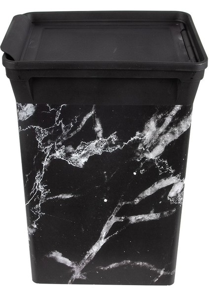 Şık Siyah 10 Lt. Çöp Kovası, Pratik ve Dayanıklı Tasarım modelleri