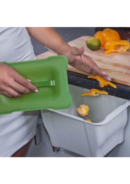 Gri Çok Amaçlı Plastik Çöp Kovası 5 Litre, Dayanıklı ve Şık Tasarım indirimleri