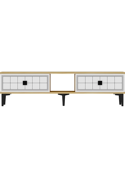 TSA1501DB-YUKA Tv Stand 150CM Safirmeşe-Beyaz fırsatları