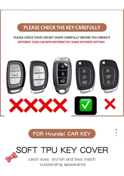 Hyundai I30 Sustalı Anahtar Kılıfı Beyaz-Gold fiyatları