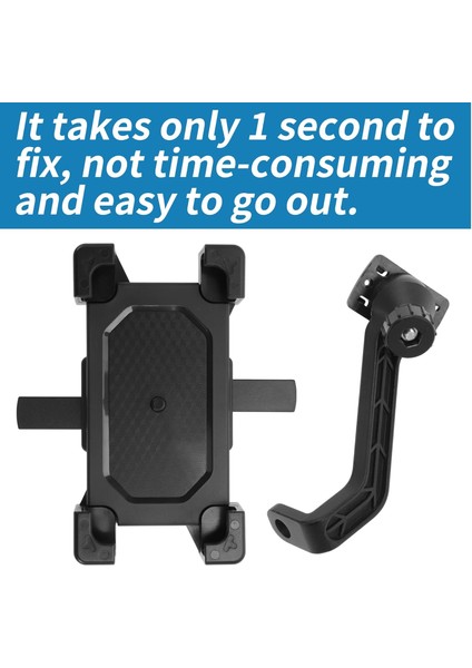 Motorsiklet Atv Otomatik Tuşlu Motosiklet Ayna Telefon Tutucu Tutacağı modelleri