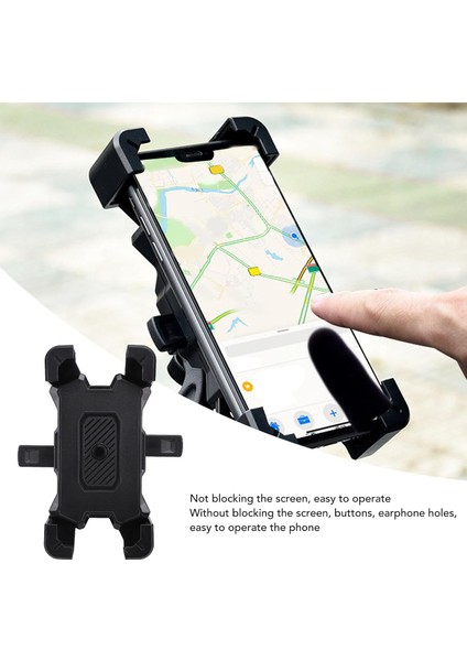 Motorsiklet Atv Otomatik Tuşlu Motosiklet Ayna Telefon Tutucu Tutacağı fırsatları