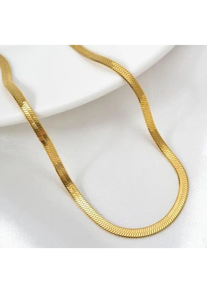 Italyan Ezme Gold Çelik Kolye fiyatları