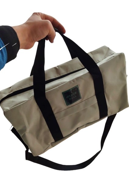 Bej Renk Fit Spor Çanta Valiz Su Geçirmez Gizli Fermuarlı indirimleri