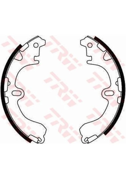 Arka Fren Balatası Pabuc Corolla 1988 2002 (AE92 AE100 AE101 AE111)