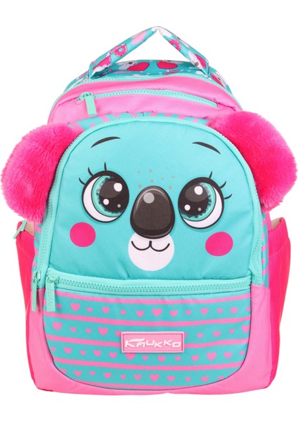 Su Geçirmez Kumaş Kız Çocuk Çok Gözlü Ortopedik Sırt Okul Çantası L5143 modelleri