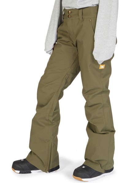 Kadın Snowboard Pantolonu Viva Yeşil