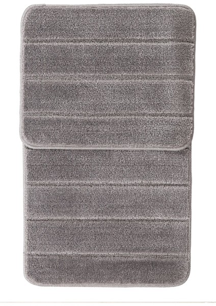 Çok Renkli Yumuşak Dokulu Su Emici Banyo Paspas Seti 50X80-50X40 fiyatları