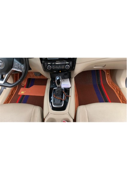 Nissan X-Trail 2014-2022 Arası Araca Özel 8d Çift Katmanlı Havuzlu Paspas Takımı modelleri