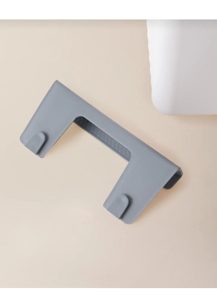 Beyaz 15 Litre Kapaklı Banyo ve Mutfak Tezgah Üstü Çöp Kovası