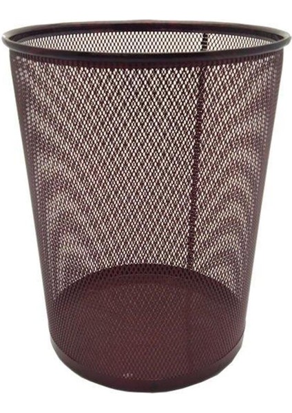 Metal Tam Perforeli 10 Litre Renkli Çöp Kovası, Dayanıklı ve Şık Tasarım