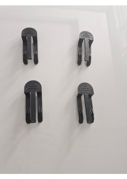 4 Adet Siyah Ev Çöp Kutusu Klipsi, Pratik ve Dayanıklı Temizlik Aksesuarı