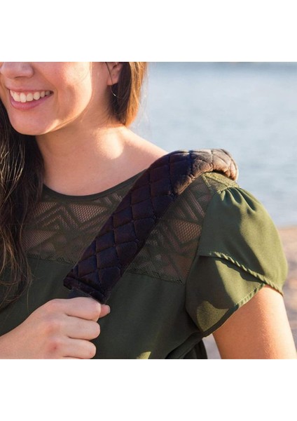 Emniyet Kemeri Nakışlı Koltuk Kemer Pedi 2 Adet Siyah (Yumuşak Kumaş) (Voleur Kumaş) modelleri