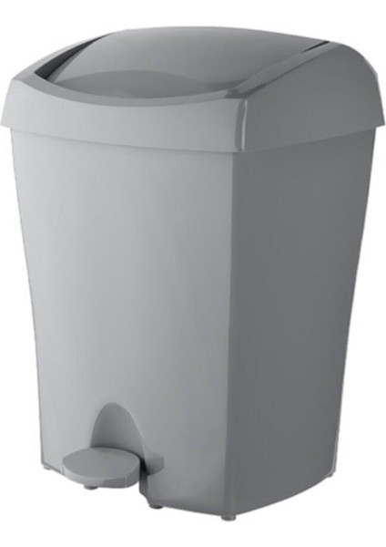 Gri 10 Lt Çöp Kovası, Modern Tasarım, Dayanıklı ve Pratik Kullanım