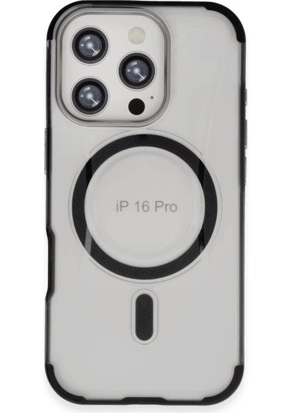 iPhone 16 Pro Max Hilton Magsafe Kapak - Siyah - 15821-9312 modelleri
