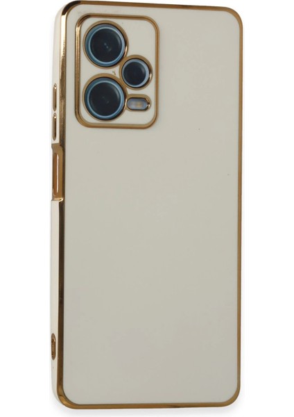 Xiaomi Redmi Note 12 Pro Plus Kılıf Volet Silikon - Beyaz - 18520-9187