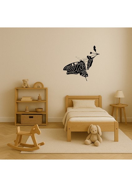 Kelebek Temalı Sanatsal Dekoratif Tablo - 17628-2230 modelleri